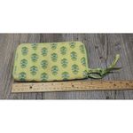 Vera Bradley Vintage Women's Floral Citrus Green Zip Around Wristlet Wallet Photo 1