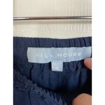 Hill House Navy Jeweled Jammie Bottoms Pants rhinestone buttons drawstring Sz S Photo 8