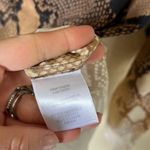 Equipment  brown ombré snake print silk shirt Photo 6