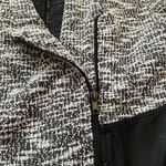 Jessica Simpson Fiona Faux Leather Marled Blazer Jacket Photo 4