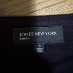 Jones New York Women Size Small Long Sleeved Knitted Sweater Midi Dress Purple Photo 2