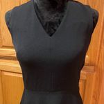 MM.LaFleur M.M. LAFLEUR Annie Sleeveless V-Neck A-Line Dress in Black Size 2 Photo 10