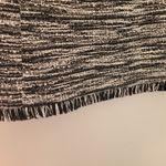 Badgley Mischka  Black and White Tweed Skirt NWT Photo 2