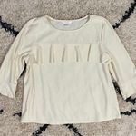 LC Lauren Conrad Lauren Conrad Yellow Swiss Dot Top Photo 6