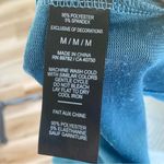 Natori  Relaxed Fit Teal long Sleeve Top Photo 3