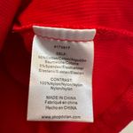 Anthropologie DOLAN Left Coast Tulle Sleeve Tank Top Blouse Red Chic Size XL Photo 7