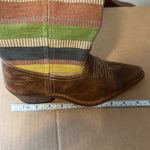 Handmade  Guatemalan Leather Artisan‎ Festival Boots Size 8.5-9 Photo 15