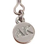 Anne Klein  Silver Tone Layered Necklace Faux Pearl Dangles Signed Adj 15" + 3" Photo 4