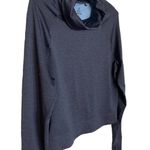 prAna Women’s Gleeson Navy Blue Cropped Running Top Size Medium Photo 4