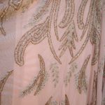 Mac Duggal   5434 Short Sleeve Beaded A-line Tea Length Dress Photo 8