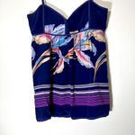 Yumi Kim  100% silk floral striped tank top size M Photo 1