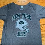 Junk Food New York Jets Short Sleeve Vintage Design Shirt Gray Women’s Large Photo 1