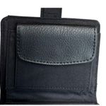 Time And Tru  Amelia Bi-Fold Black Faux Leather Compact Wallet Womens Photo 8