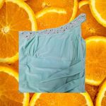 DEB Mint‎ Green One Shoulder Dress with Beaded Collar Size M Size M Photo 5