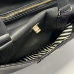 Kate Spade  Purse Black Hampton Road Satchel Leather Turnlock Tote Janie Bag Logo Photo 13