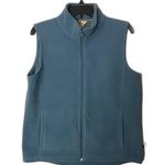 Woolrich  ladies cozy zip up fleece vest size medium warm fall cute Photo 0