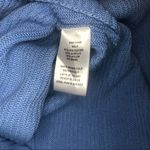 FATE. Blue Shaker Knit Oversized Poncho Elbow Length Sweater Size Small Photo 7