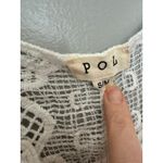 POL cream lacy Top size S/M Photo 2