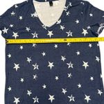 32 Degrees Heat 32 Degrees Cool Sleepwear Super Soft Blue Star Pajama Shirt Small Photo 2