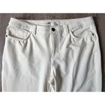 Nike  Women's Slim Fit golf ankle pants, cream‎ size 8 Photo 1