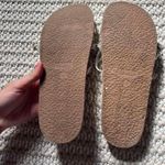 Top Moda Buckle Strap Sandals White Size 7.5 Photo 2