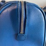 MCM Mini-Boston Top Handle Bag - Blue - Preowned Photo 12