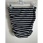 Michael Stars  Black and White Striped Tube Top Size Medium - MADE IN USA Photo 2
