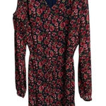 Ralph Lauren Lauren  Floral Dress Cold Shoulder Long Sleeve Party‎ Size 12 Photo 0