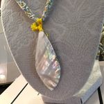 Free People NWT  Ariana Ost The Era Strand Necklace Yellow Photo 4