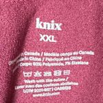 Knix Good To Go Seamless Leggings Deep Purple Sz L Photo 3