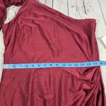 Cynthia & Sahar *Flawed* Mermaid Dress with Slight Train in Cabernet CS108 XL Red Photo 8