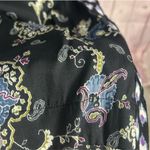 Rebecca Taylor Smocked Floral Mixed Media Silk blend jumpsuit size 2 preppy chic Photo 11