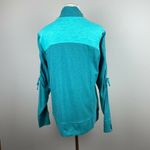 Neon Buddha Jacket L Womens Zip Up Lightweight Ruched Tie Sleeve Large Photo 3