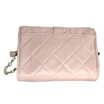Bebe  Kellen Crossbody in Blush NWT Lock Gold Hardware Lamby Vegan Leather Photo 1