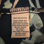 Juicy Couture  Women’s Floral V-Neck Top Size L Black Pink Glitter Elegant Romantic Dressy Photo 6