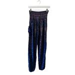 Banjamth Blue Peacock Lightweight Soft Gypsy Festival Abstract Bohemian Women’s Size M Photo 1