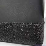Kate Spade NWT greta court glitter ramey crossbody bag, Black Photo 3