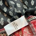 Maurice's Maurice’s Women’s Paisley Print Boho Chiffon Relaxed Fit Coverup Kimono Size S/M Photo 8