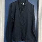 FootJoy Women’s Black  Full Zip Mid-layer Long Sleeve Jacket Size L Photo 0