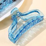 2 piece hair claws Brown Photo 1