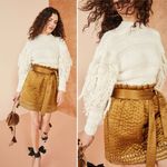 Ulla Johnson Delma Fringe Pullover Sweater Cream Ivory Tassel Knit Size P / XS Photo 14