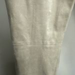 Chico's  Beige Faux Suede Knit Stretchy Pants size 00 women’s pull on legging fit Photo 10