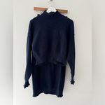 Free People Navy Hailee Skirt Set S Photo 5