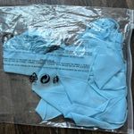 White Fox Boutique Headlines Crop Baby Blue Photo 5