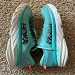 Hoka  One Bondi 7 Road Running Shoes Aquarelle Eggshell Blue Size 11 Photo 2