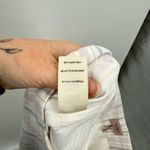 Rebecca Taylor Women’s Linen Blend Striped Cropped Wide Leg Pants Size 8 Photo 4