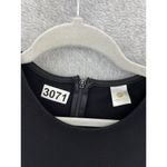 Rokoko  Women's Dress A Line Dress Solid Black Long Sleeve Size Medium Photo 10