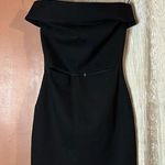 Bec & Bridge  Safari Georgia Mini Cocktail Dress Black Off Shoulder Cutout Size 2 Photo 0