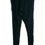 Alexis  Black Skinny Leg Tuxedo Elastic Waist High Rise‎ Pant Photo 2