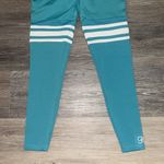 Bombshell sportswear  Blue & White Thigh High Leggings - Size Small Photo 2